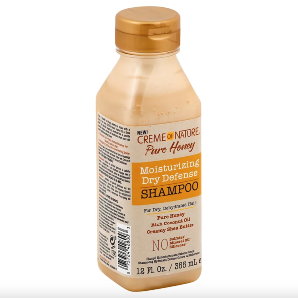 Creme of Nature Pure Honey Moisturizing Dry Defense Shampoo.